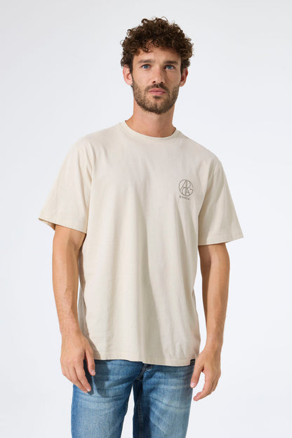 Garcia Jeans Camiseta Cuello Redondo Bone