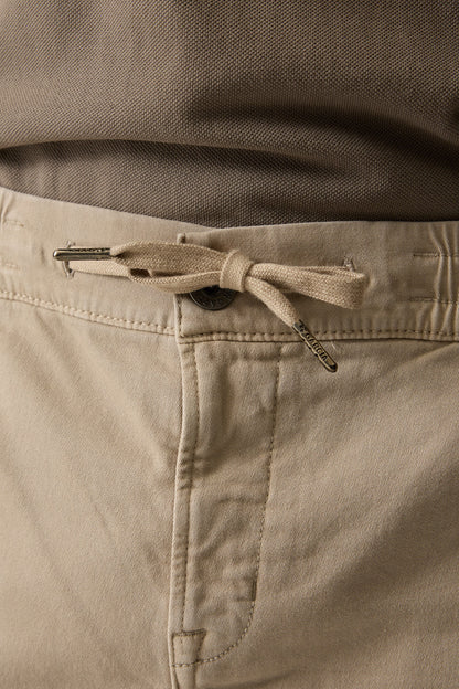 Garcia Jeans Bermuda Cargo Elastica Sand