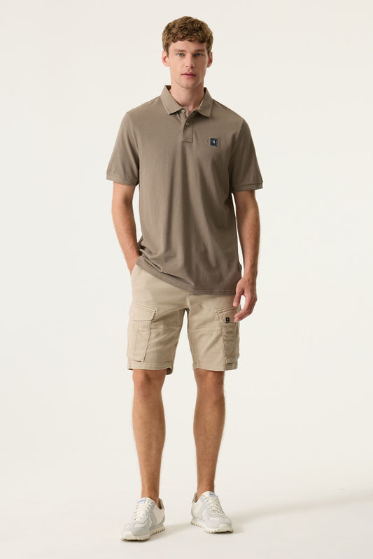 Garcia Jeans Bermuda Cargo Elastica Sand