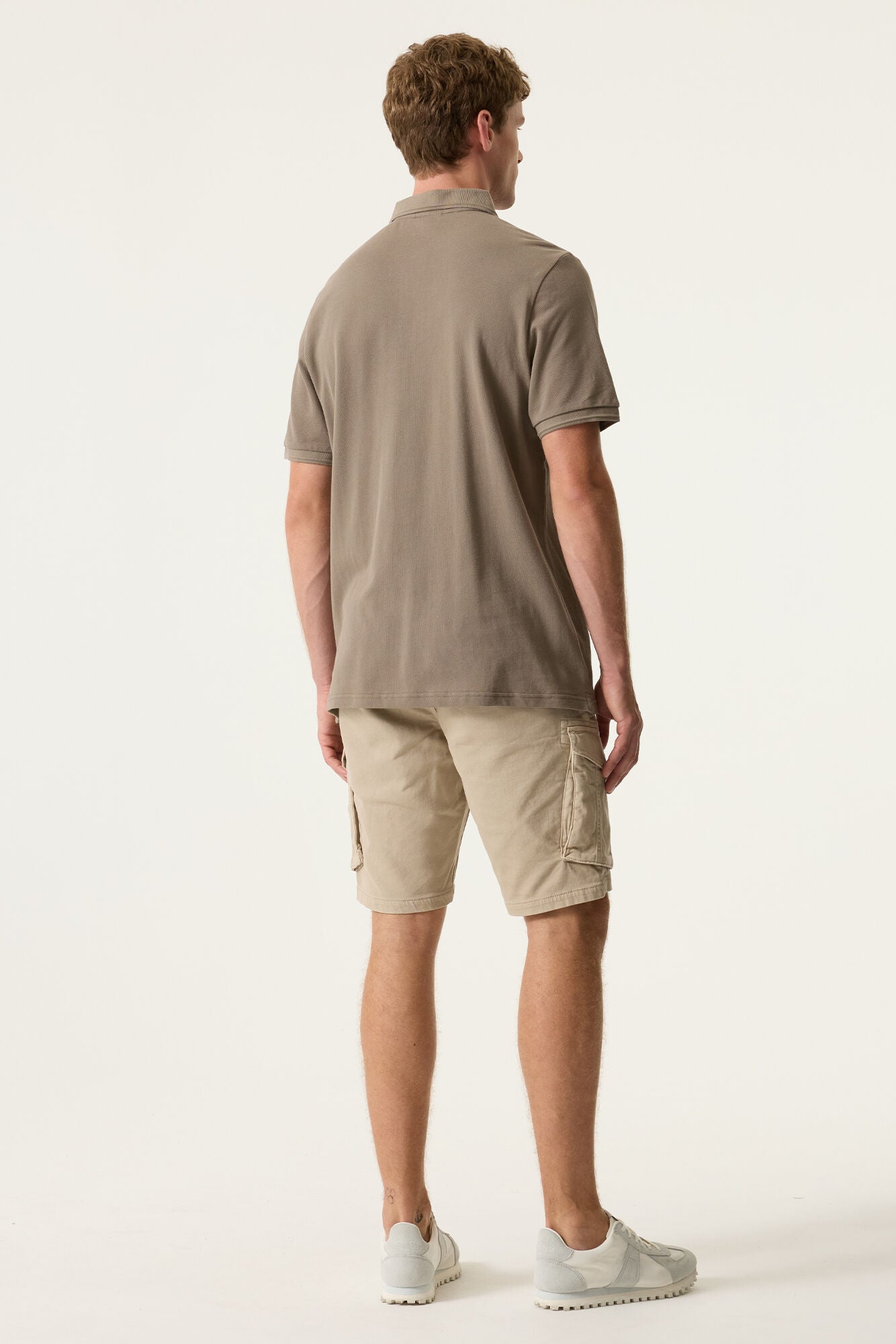 Garcia Jeans Bermuda Cargo Elastica Sand