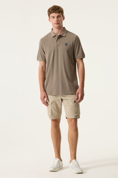 Garcia Jeans Bermuda Cargo Elastica Sand