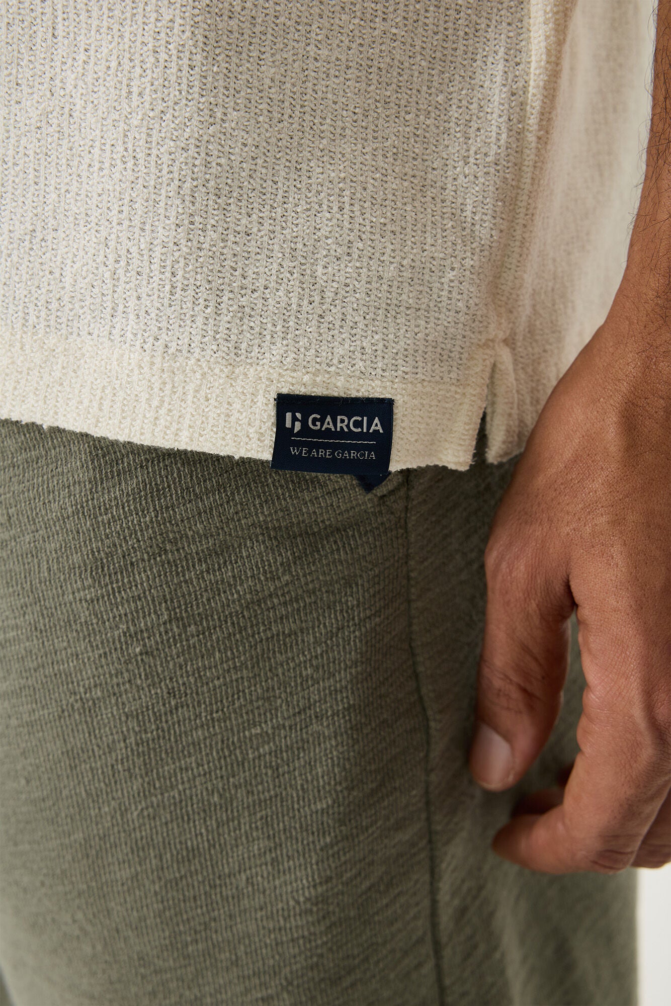 Garcia Jeans Polo Antique White