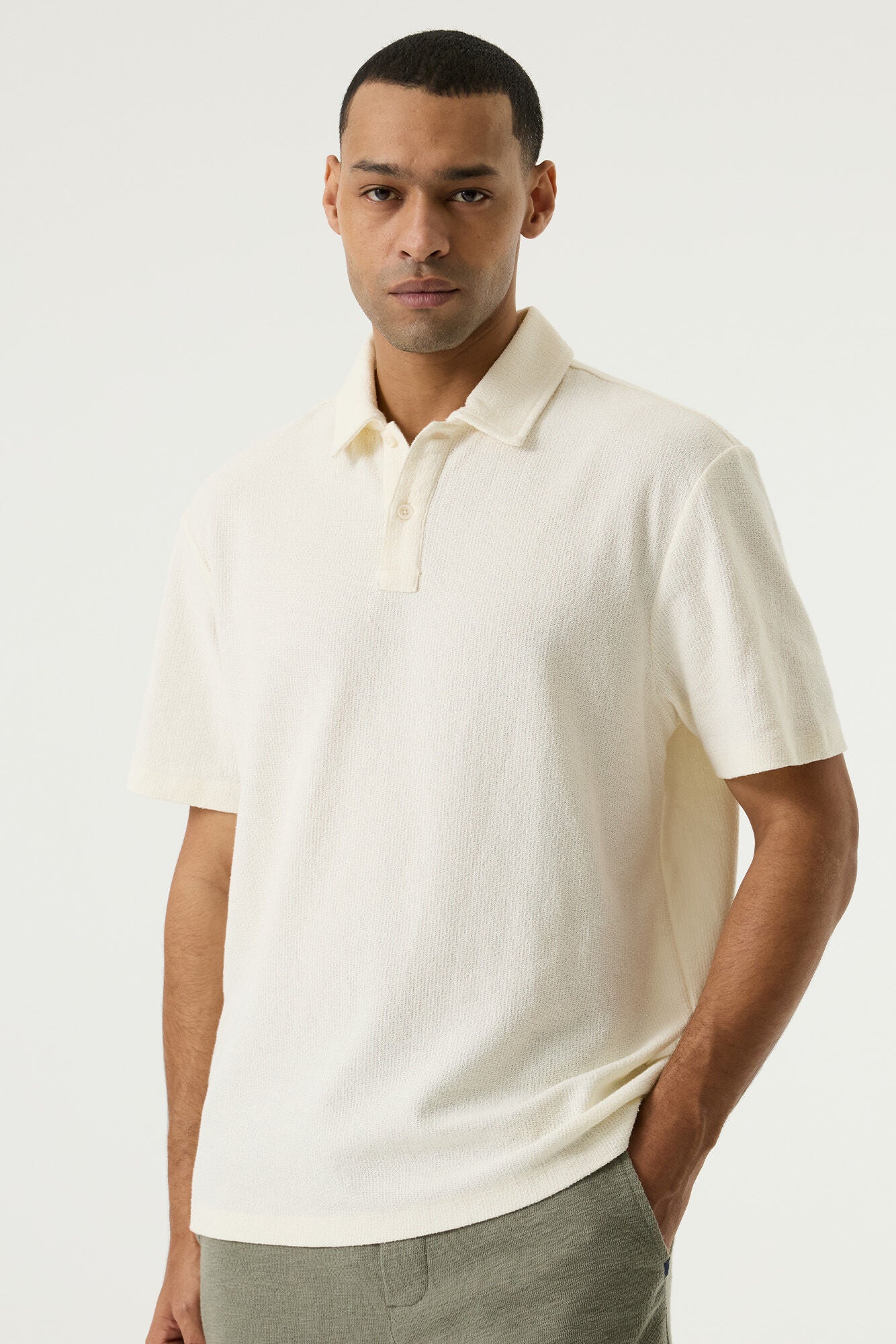 Garcia Jeans Polo Antique White