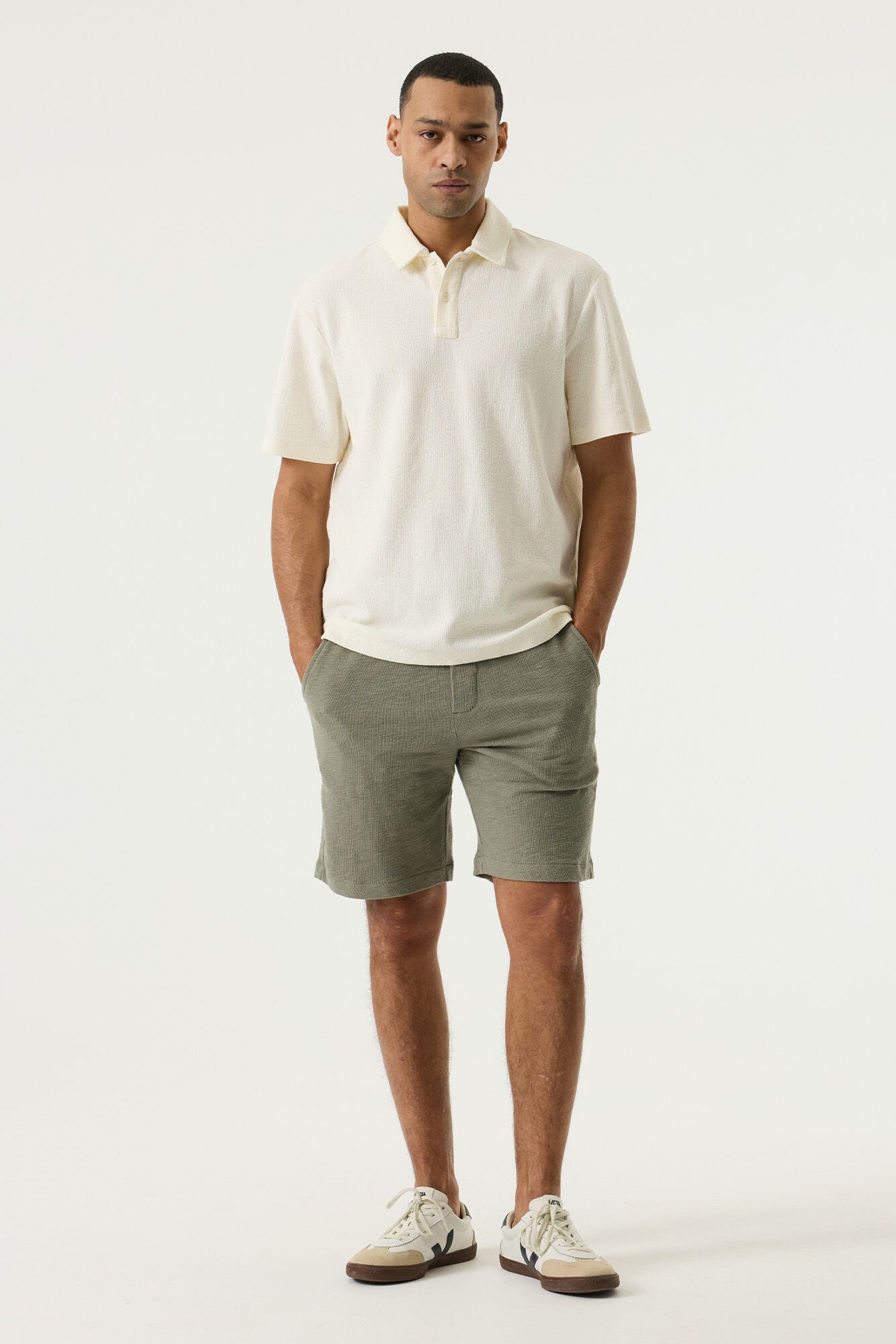 Garcia Jeans Polo Antique White