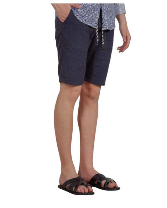 IMH Bermuda Casual de Tencel InMyHood Navy
