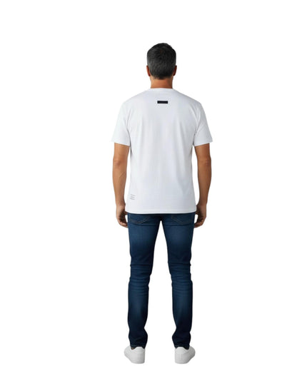 IMH LAB Camiseta Relaxed Fit InMyHood White