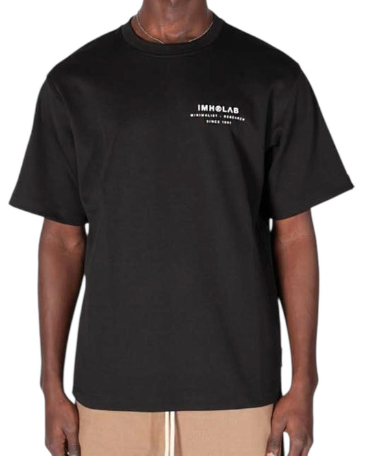 IMH LAB Camiseta Over Size Black