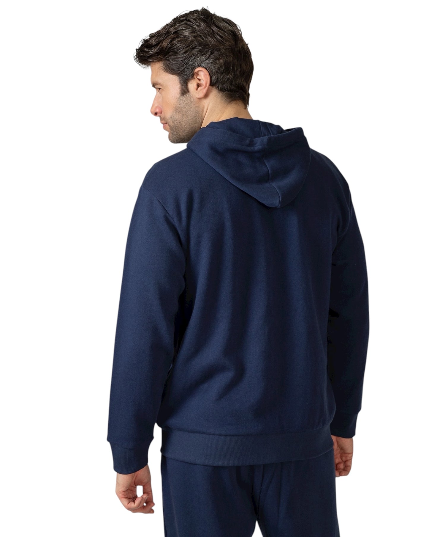 MSN Sudadera con Capucha y Cremallera Massana Blue