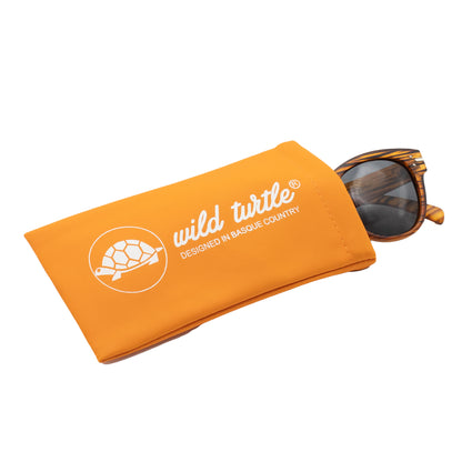 Gafas de Sol Polarizadas Wild Turtle Flower Cofee
