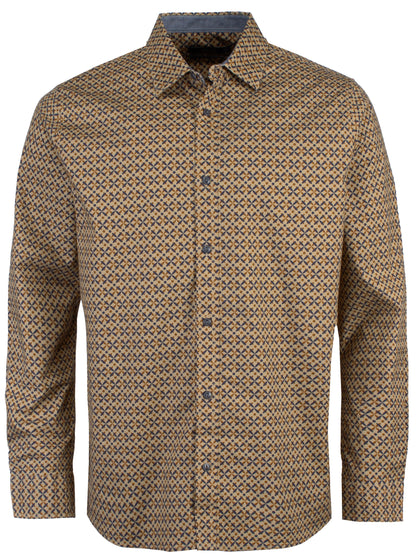Indicode Jeans Camisa Manga Larga Regular Fit Inharndric Kelp