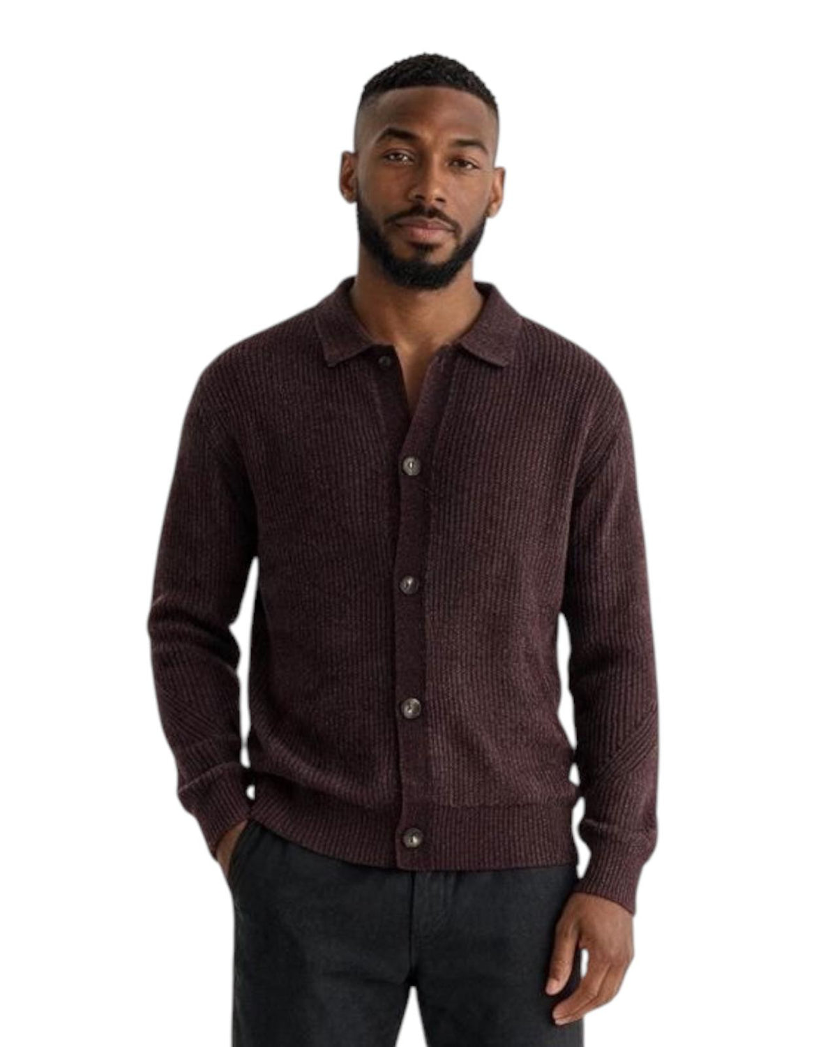 Indicode Jeans Cárdigan INHunch Seal Brown