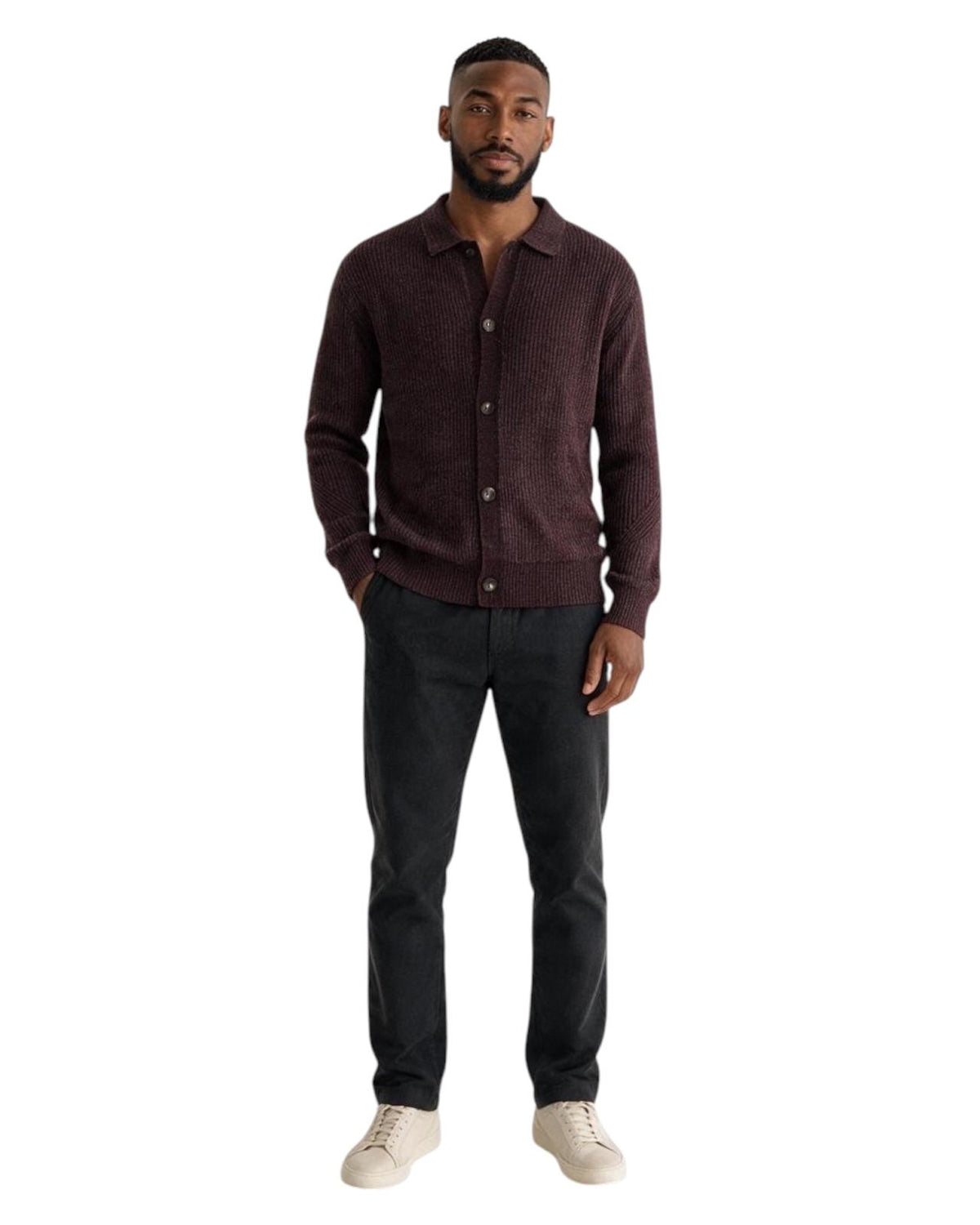 Indicode Jeans Cárdigan INHunch Seal Brown