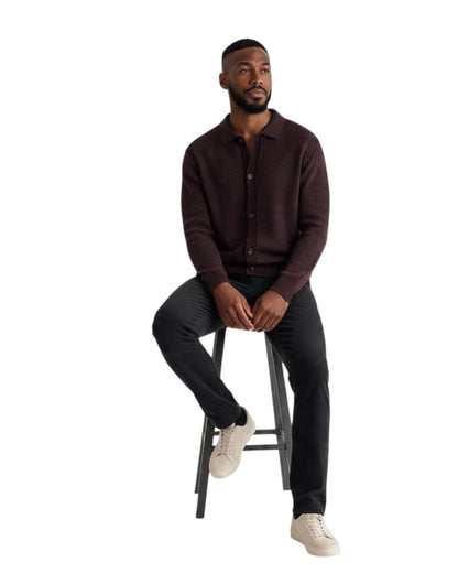 Indicode Jeans Cárdigan INHunch Seal Brown