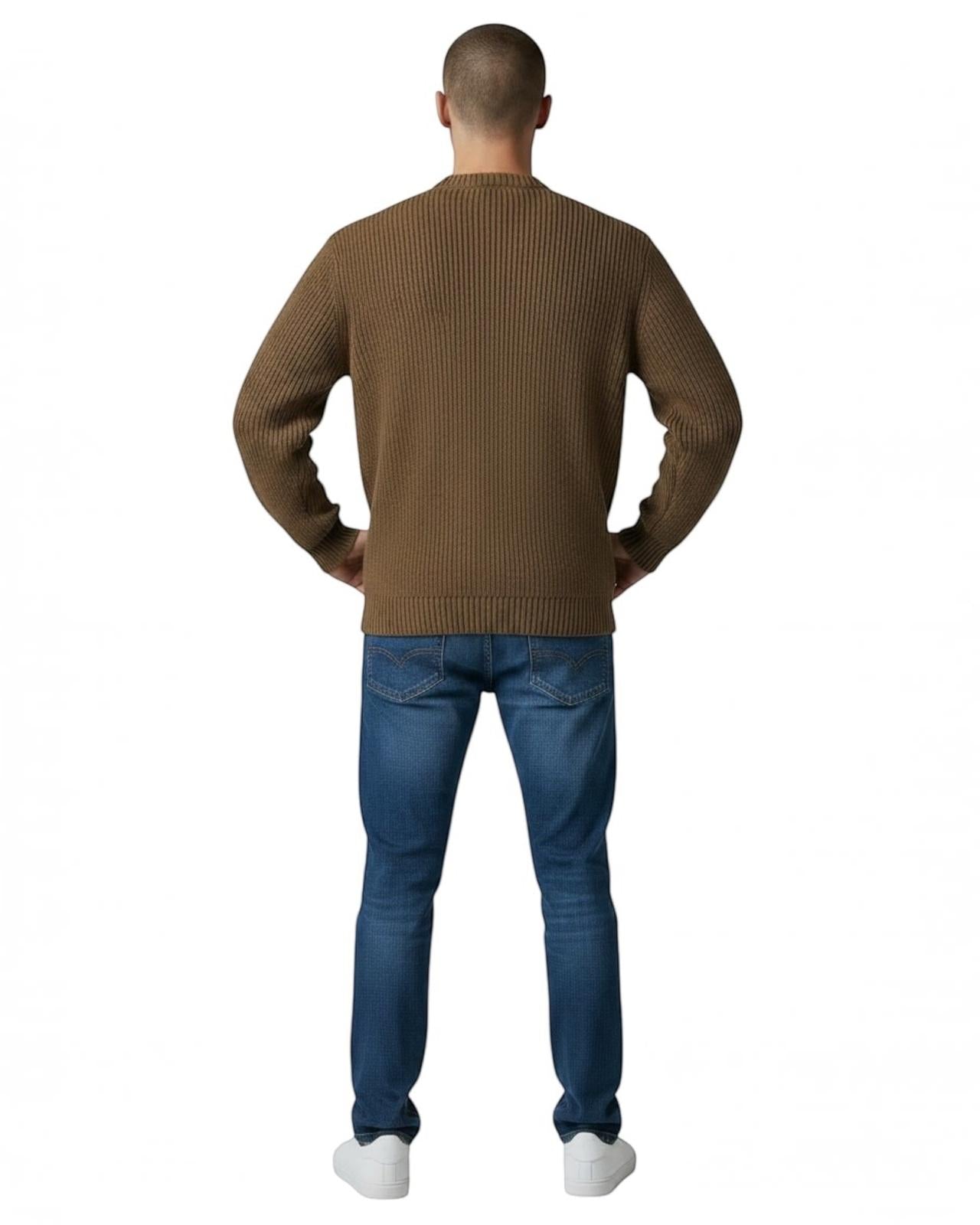 Indicode Jeans Jersey Cuello Redondo Intorpedo Monks Robe