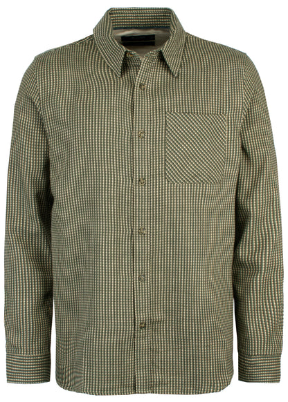 Indicode Jeans Camisa Manga Larga Regular Fit Invalven Olive