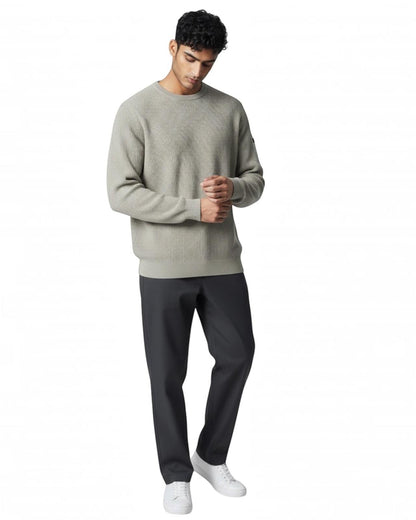 Indicode Jeans Jersey Cuello Redondo Knitwear Inzarholm Stone