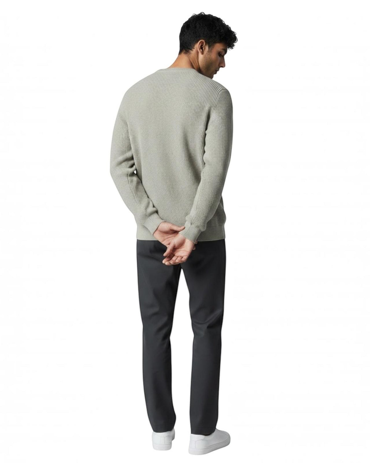 Indicode Jeans Jersey Cuello Redondo Knitwear Inzarholm Stone
