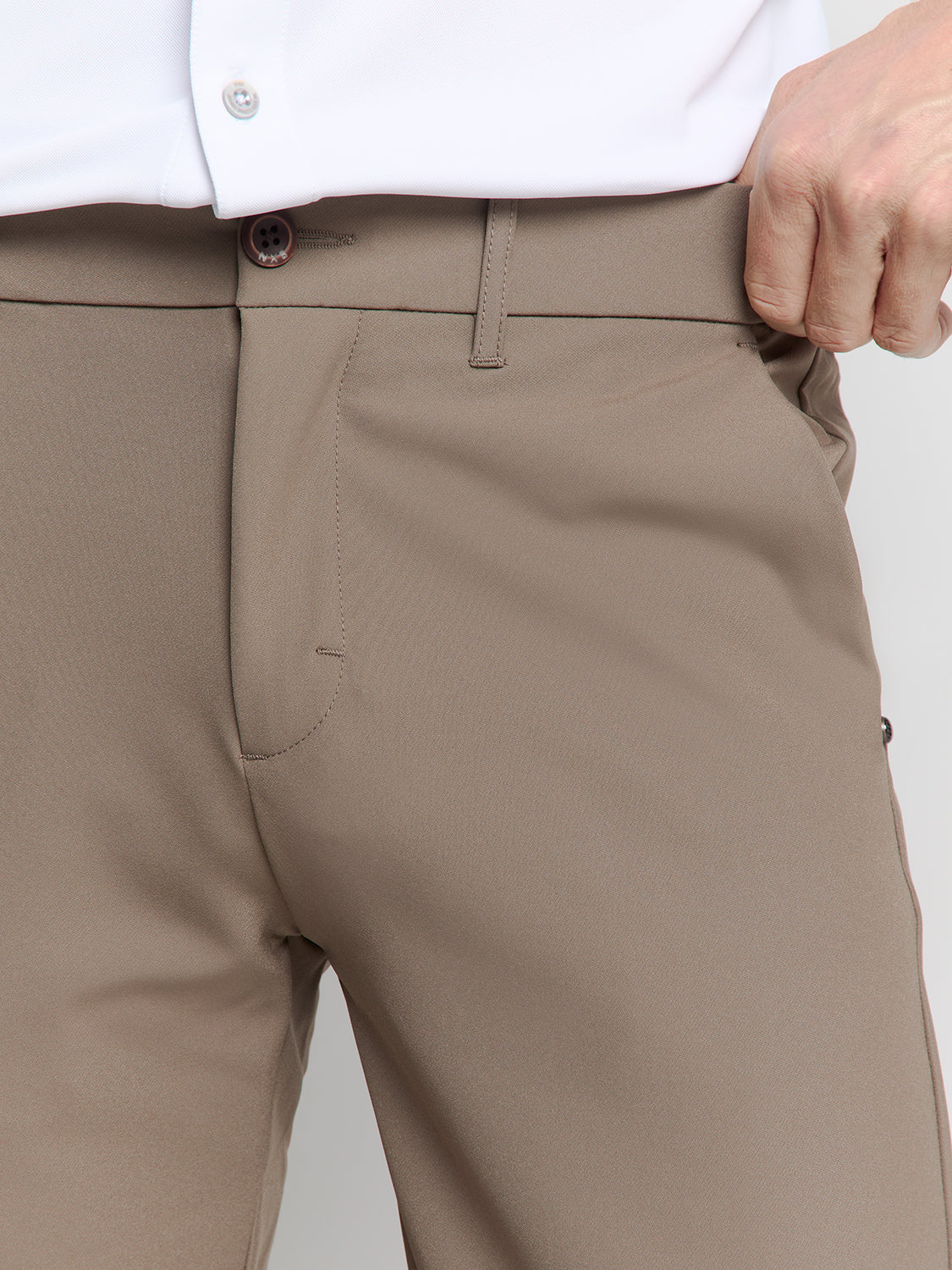 NXS Pantalon Chino Elastico Sedoc No Excess Khaki