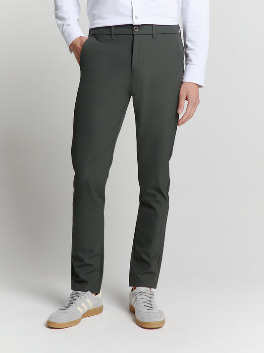 No Excess Pantalón Chino Elástico Slim Regular Sedoc Dark Steel