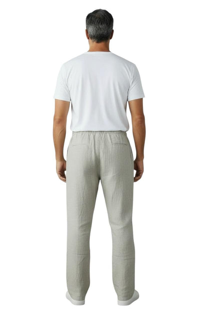 CC Pantalon de Lino Carlos Cordoba Beig