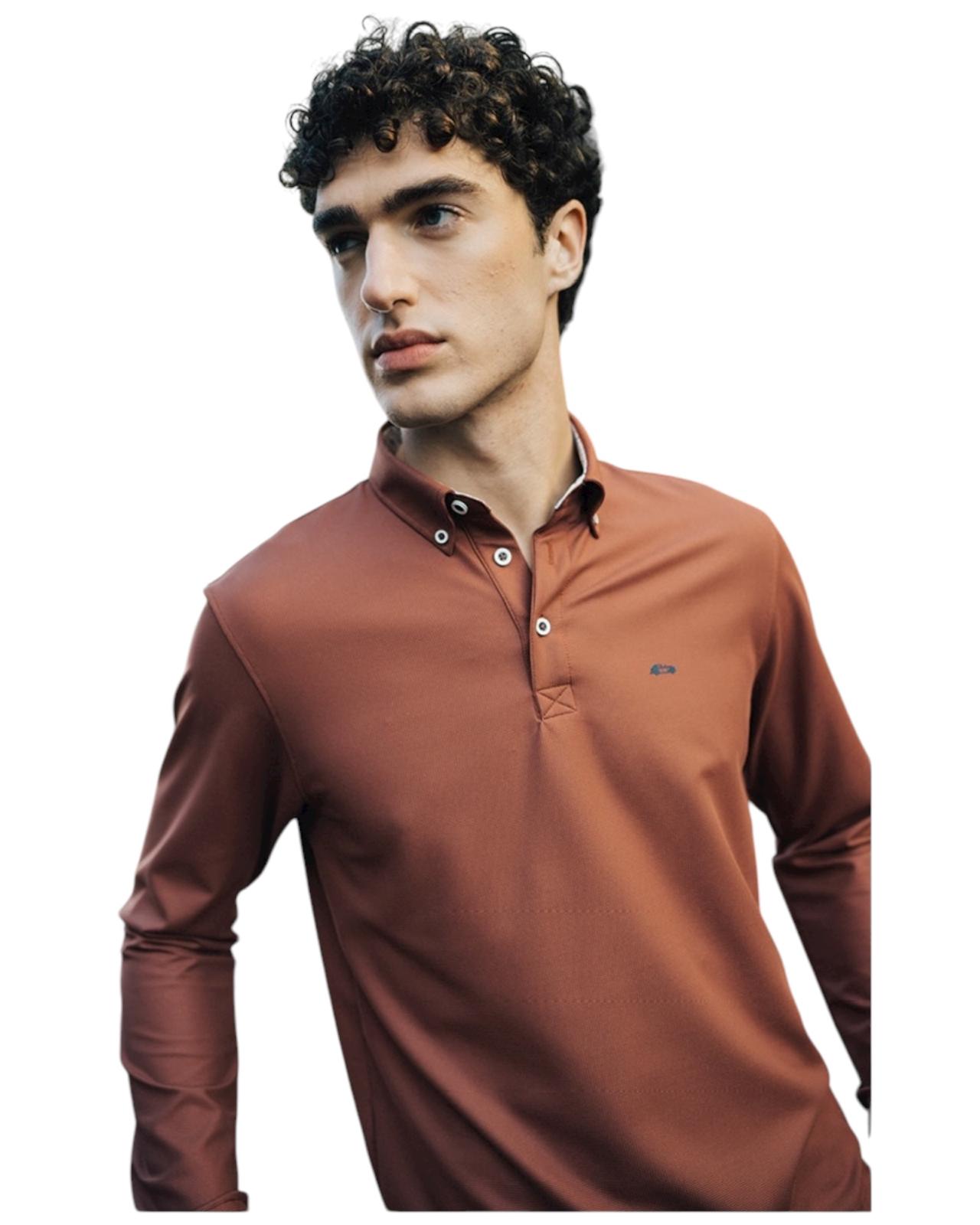 Dario Beltran Polo Manga Larga Fly (2 colores)