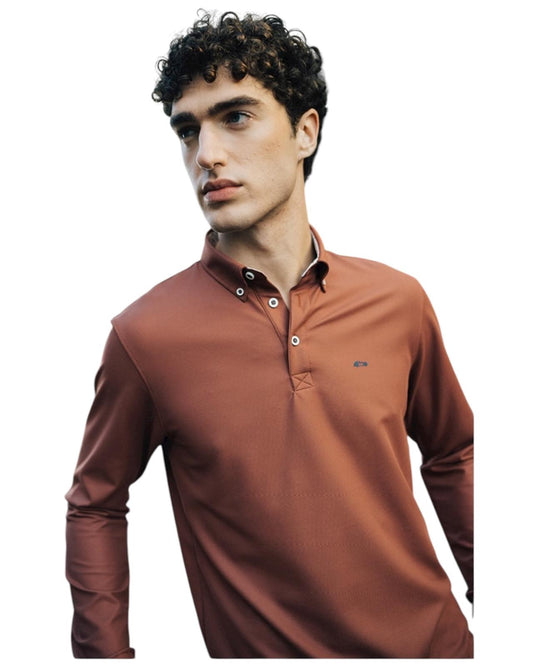Dario Beltran Polo Manga Larga Fly (2 colores)