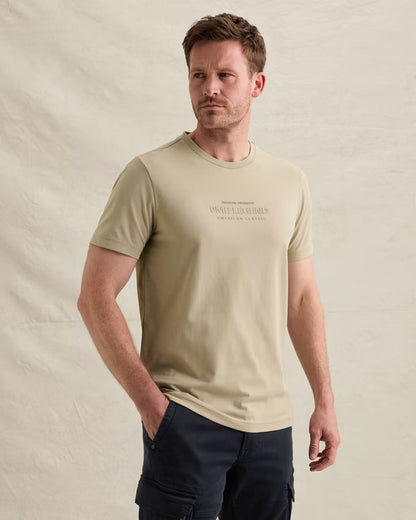 PME Legend Camiseta de Manga Corta Cuello Redondo Stone Green