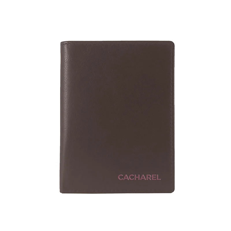 Billetero Vertical Sin Monedero Cacharel Marron