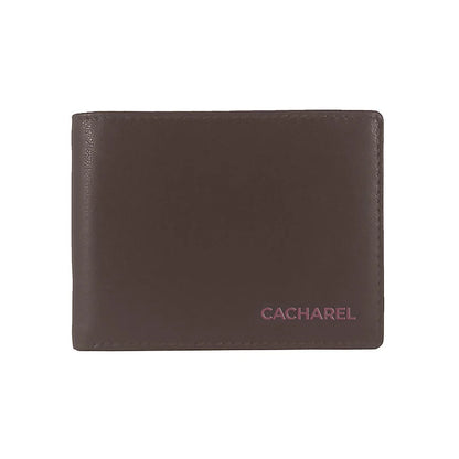 Billetero Horizontal Sin Monedero Cacharel Marron