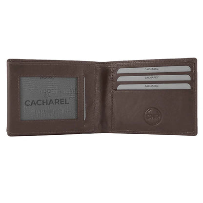 Billetero Horizontal Sin Monedero Cacharel Marron