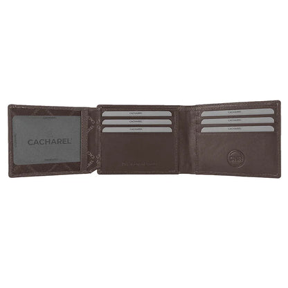 Billetero Horizontal Sin Monedero Cacharel Marron