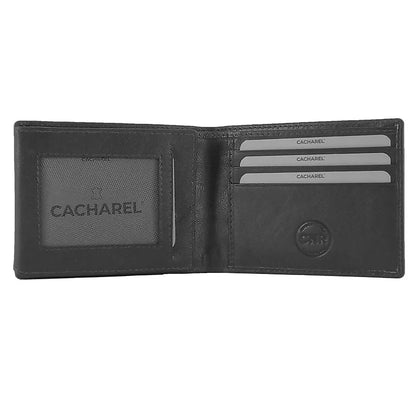 Billetero Horizontal Sin Monedero Cacharel Negro