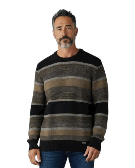 Tome Pullover Cuello Redondo Browm