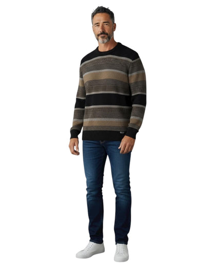 Tome Pullover Cuello Redondo Browm