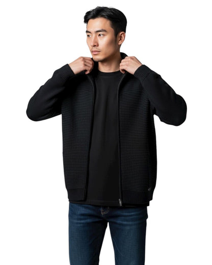 Tome Cardigan con Cremallera Blue