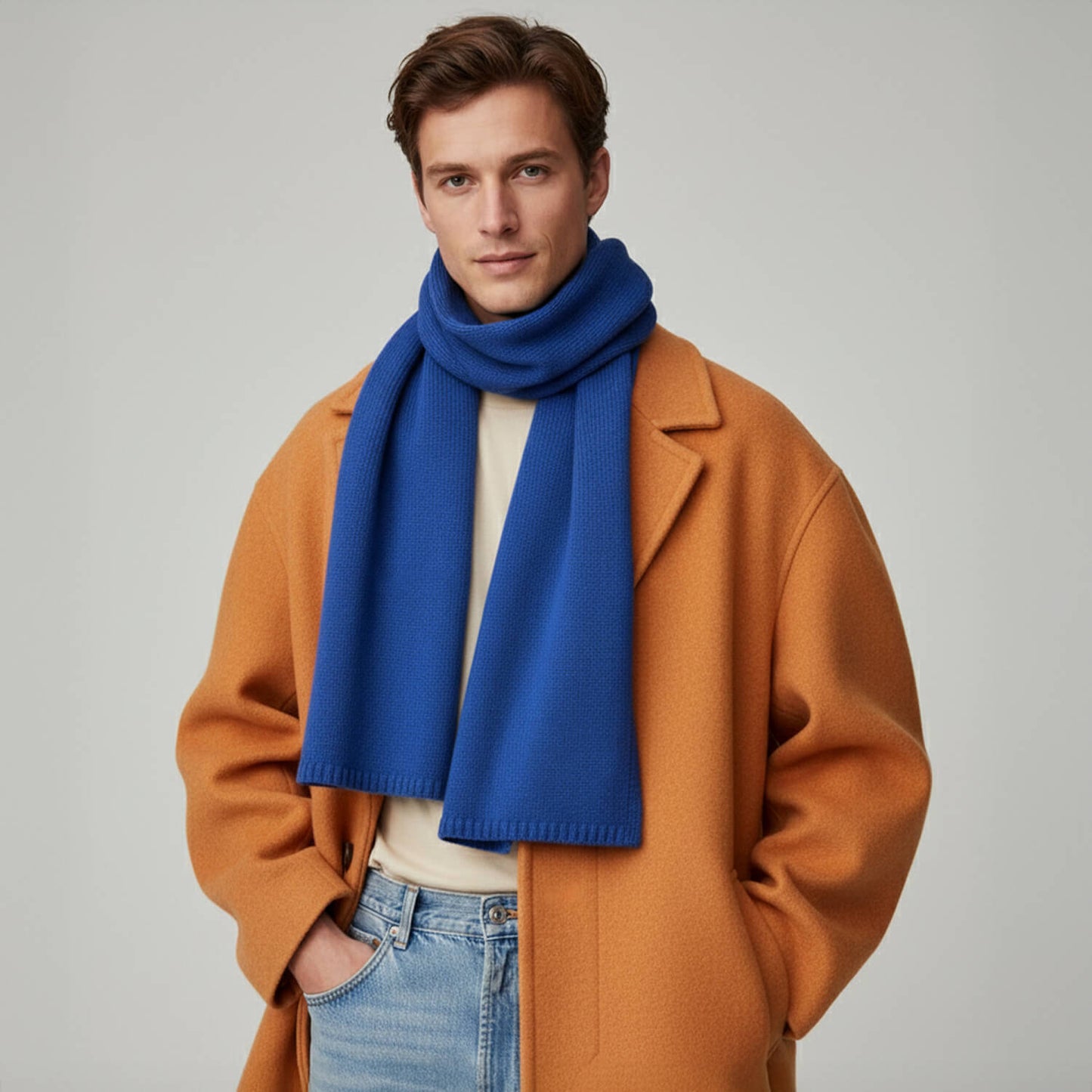 NGB Bufanda Unisex Lisa No Funkyneck Vintage Indigo