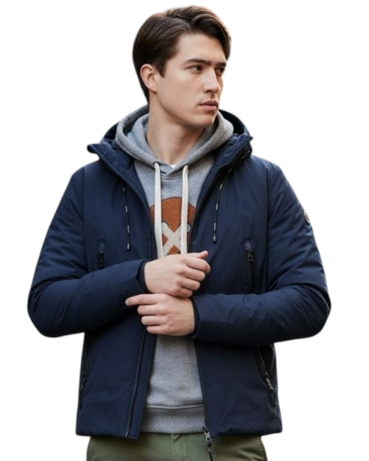 IMH Chaqueta InMyHood Lisa Con Capucha Navy