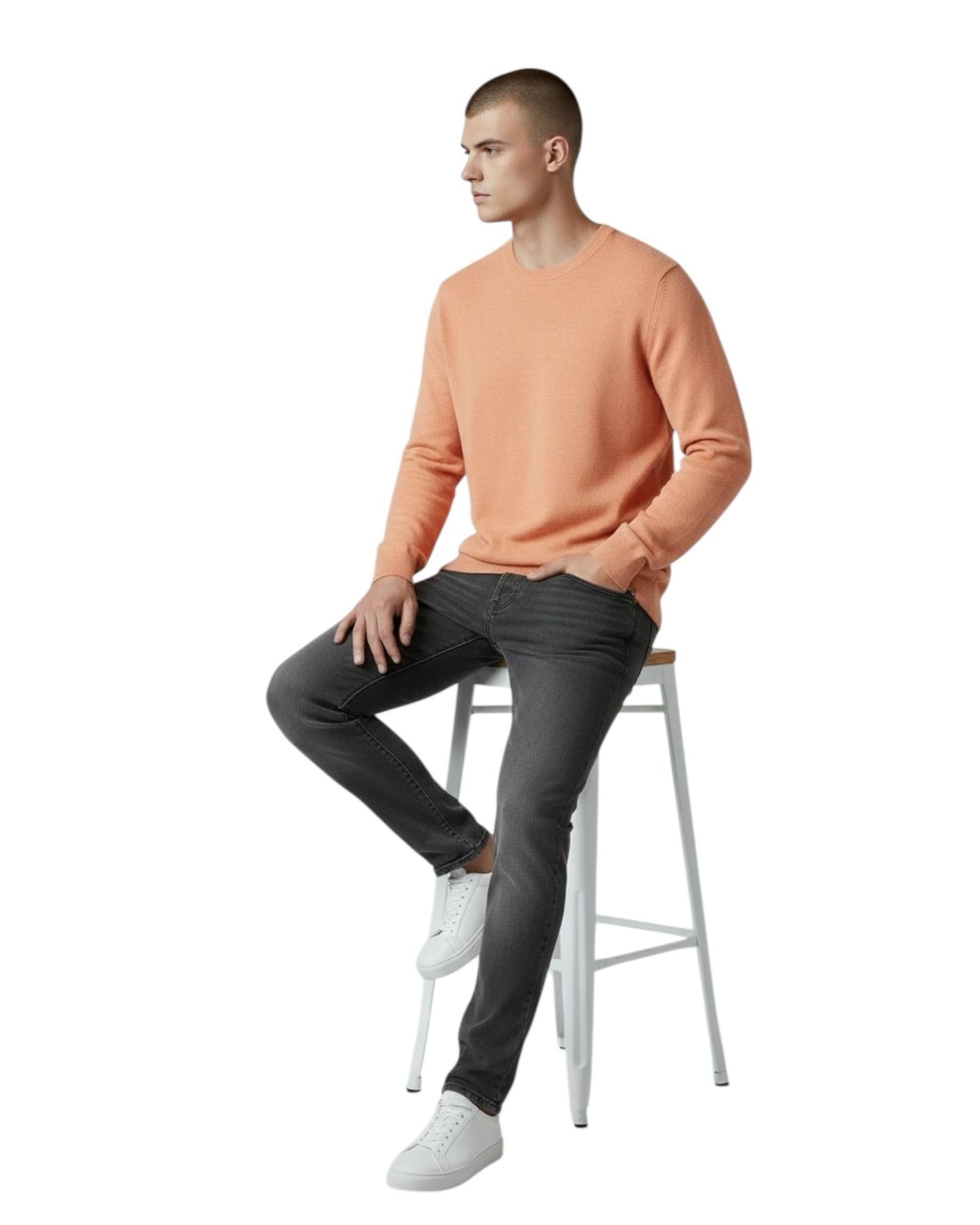 Garcia Jeans Pullover Cuello Redondo Sunburn