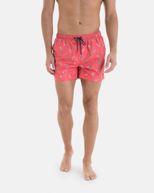 MSN Bañador de Secado Rapido Massana Estampado Coral