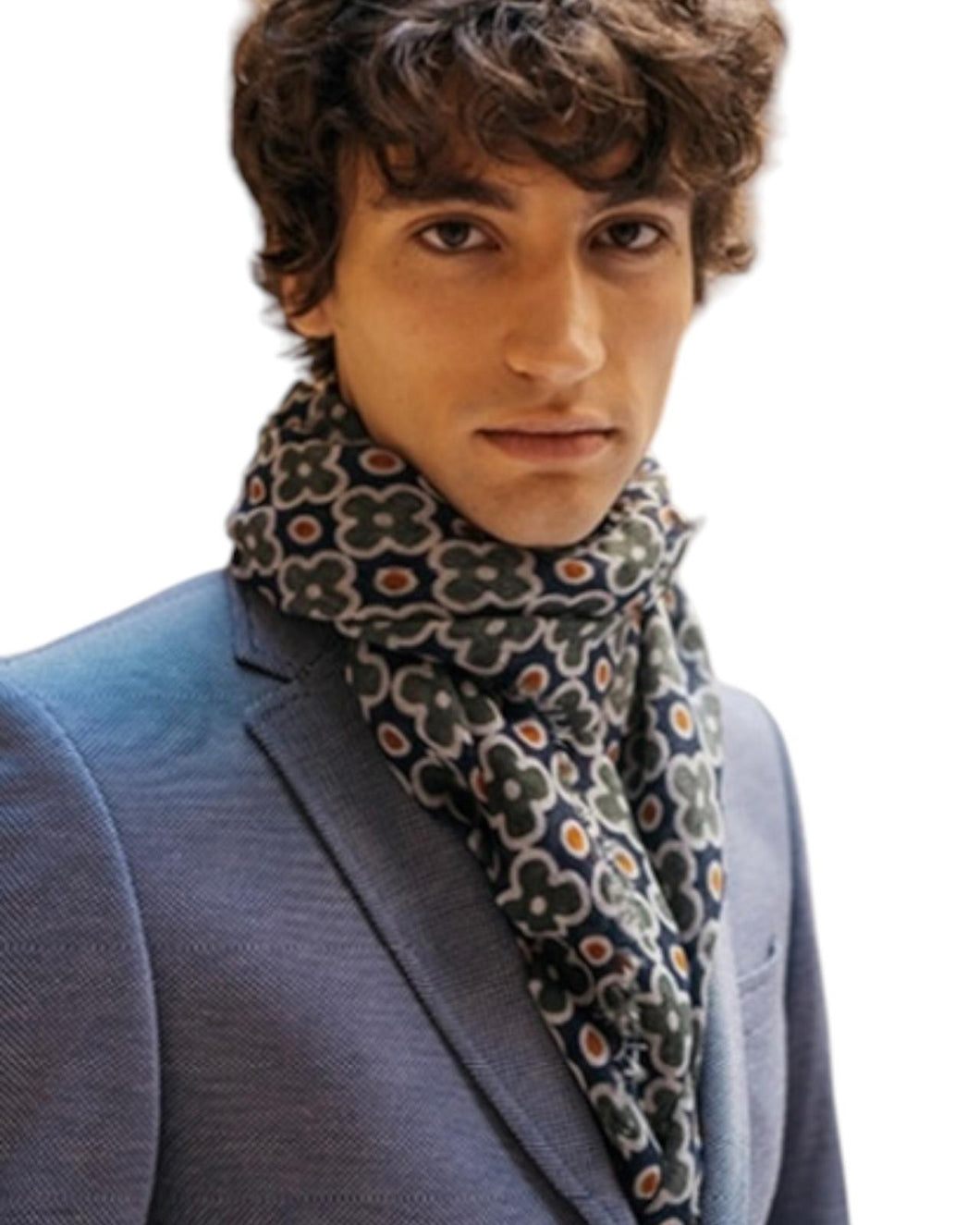 Dario Beltran Foulard de Lana Multicolor