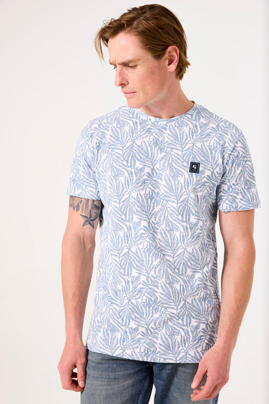 Garcia Jeans Camiseta Cuello Redondo White