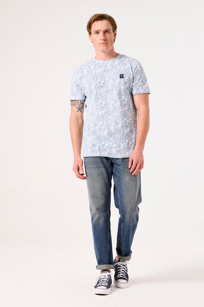 Garcia Jeans Camiseta Cuello Redondo White