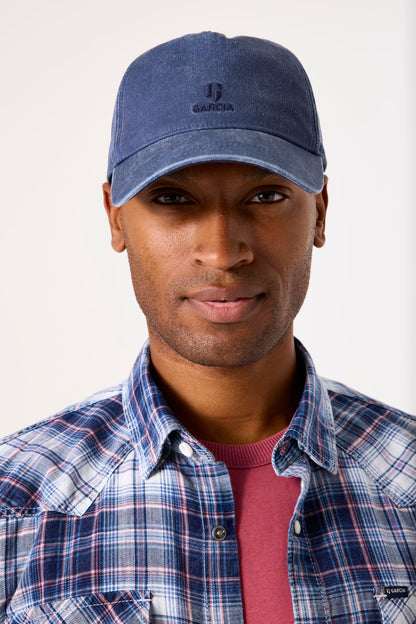 Garcia Jeans Gorra Tejana de Talla Unica Deep Ink