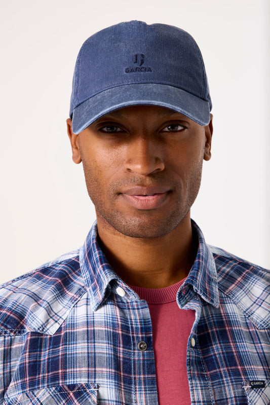 Garcia Jeans Gorra Tejana de Talla Unica Deep Ink