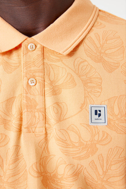 Garcia Jeans Polo Estampado Apricot