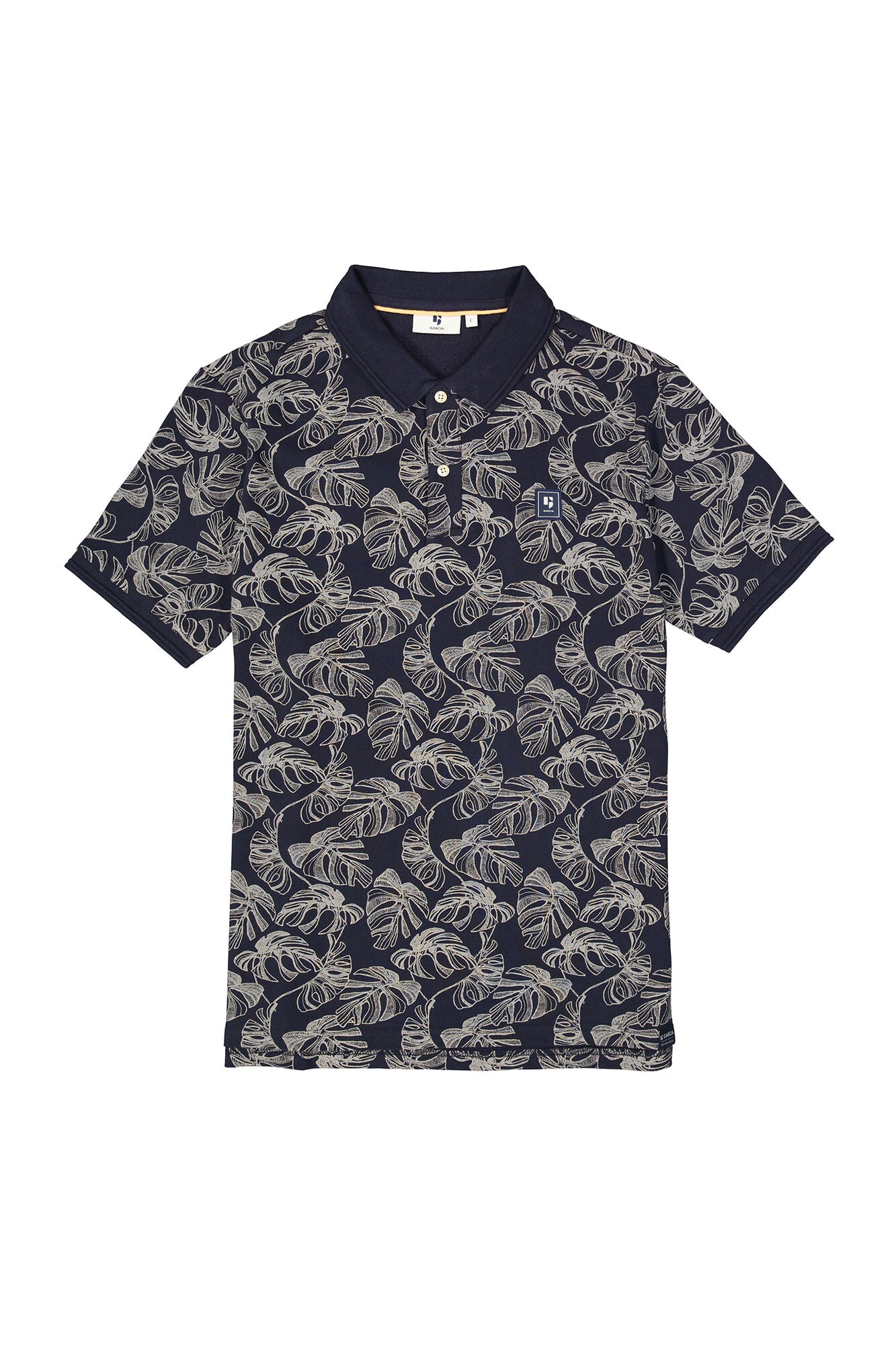 Garcia Jeans Polo Estampado Deep Ink