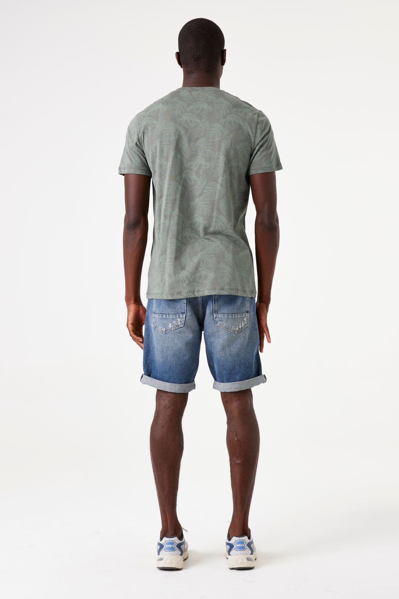 Garcia Jeans Camiseta Cuello Redondo Light Sage
