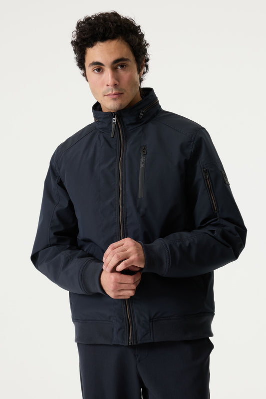 Garcia Jeans Chaqueta Lisa Acolchada Dark Navy