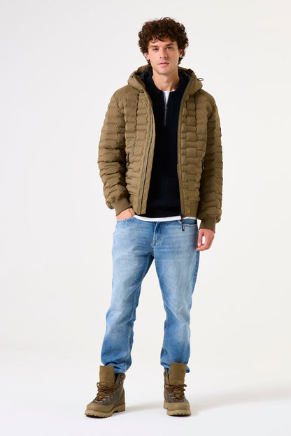 Garcia Jeans Chaqueta Plumon Softshell Bronze Green