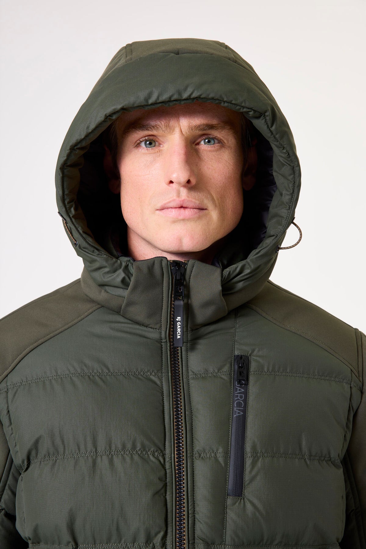 Garcia Jeans Chaqueta Softshell Verde Oscuro